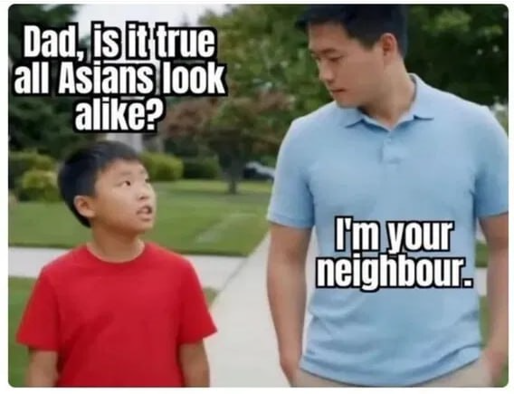 Do Asians look alike?