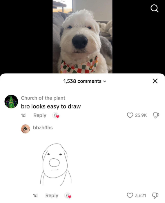 Easy to draw dog